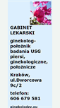 Mobile Screenshot of ginekolodzy.eu